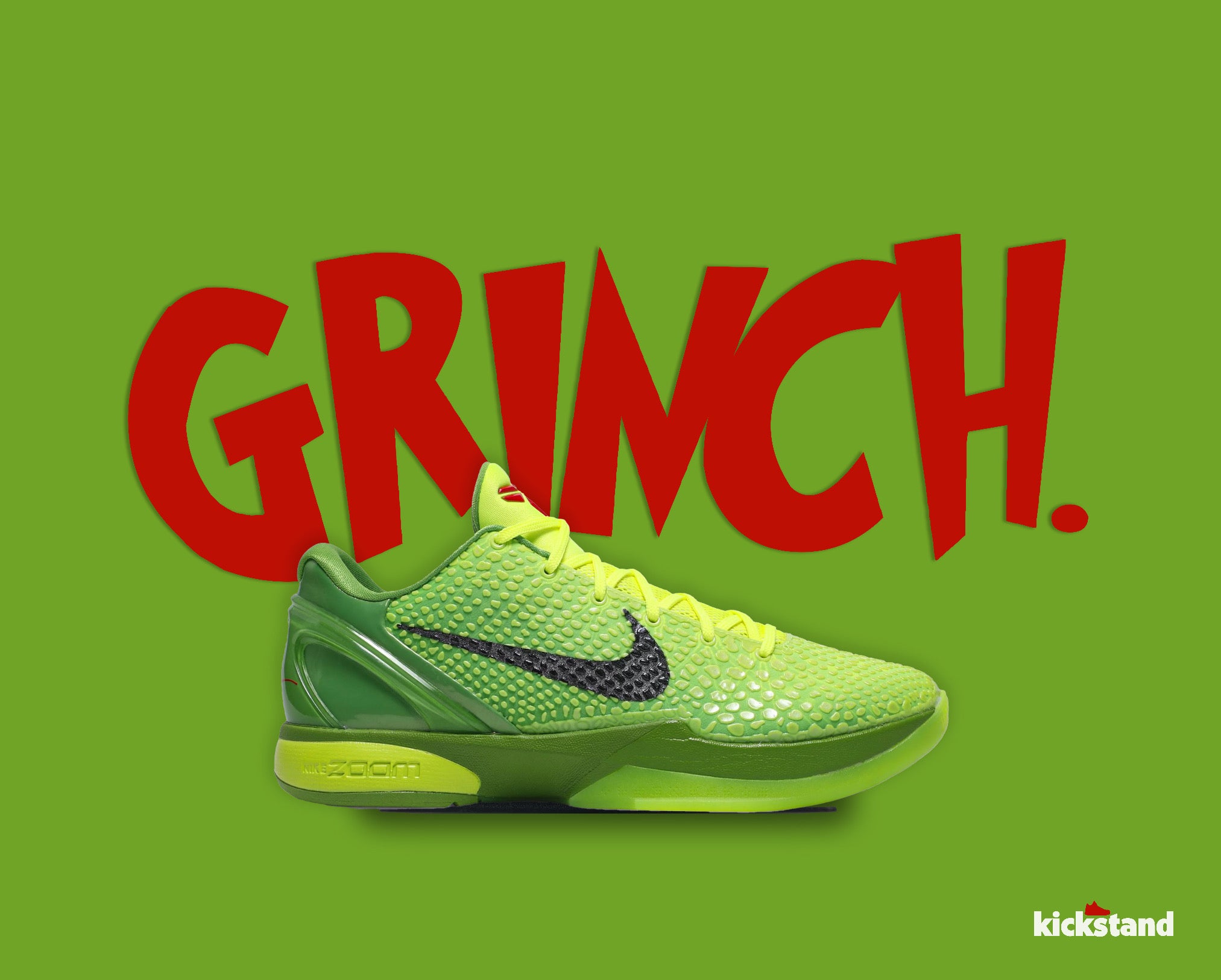 Kobe 6 Grinch â kickstandstore